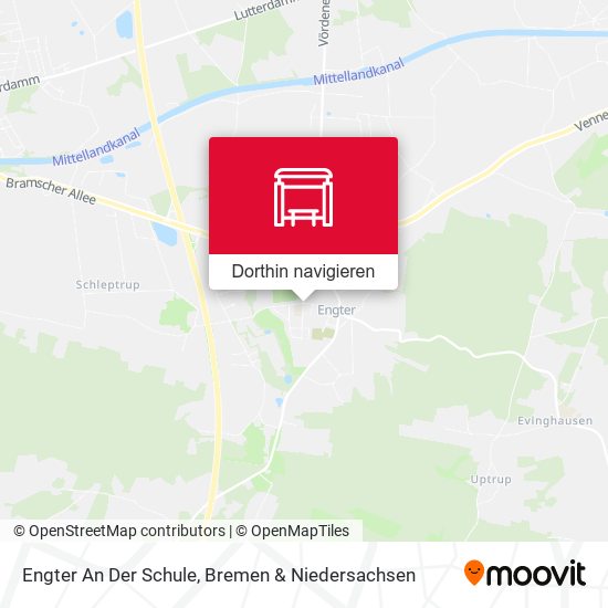 Engter An Der Schule Karte