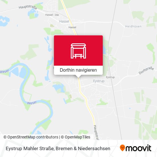 Eystrup Mahler Straße Karte