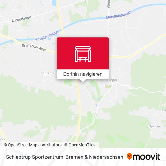 Schleptrup Sportzentrum Karte