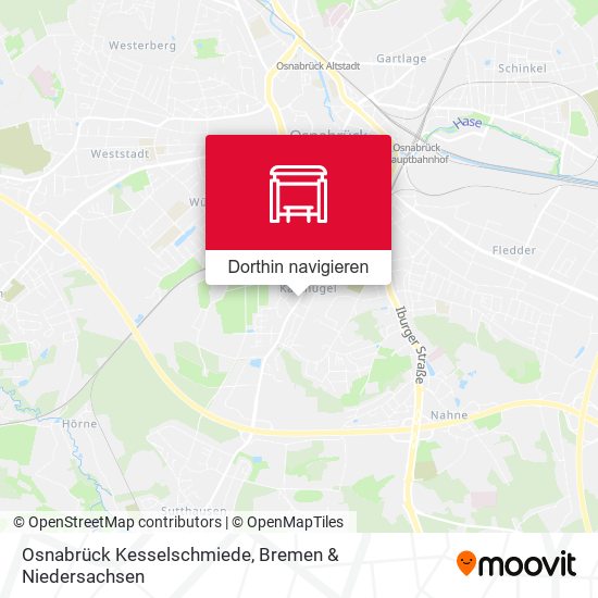 Osnabrück Kesselschmiede Karte