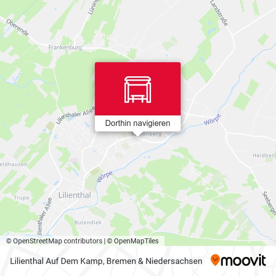 Lilienthal Auf Dem Kamp Karte