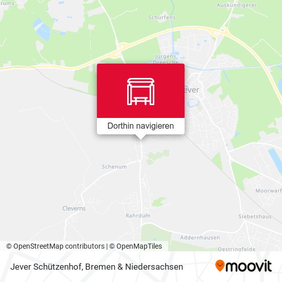 Jever Schützenhof Karte