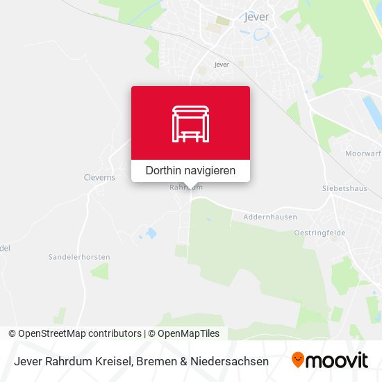 Jever Rahrdum Kreisel Karte