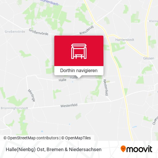Halle(Nienbg) Ost Karte