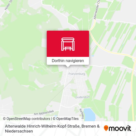 Altenwalde Hinrich-Wilhelm-Kopf-Straße Karte