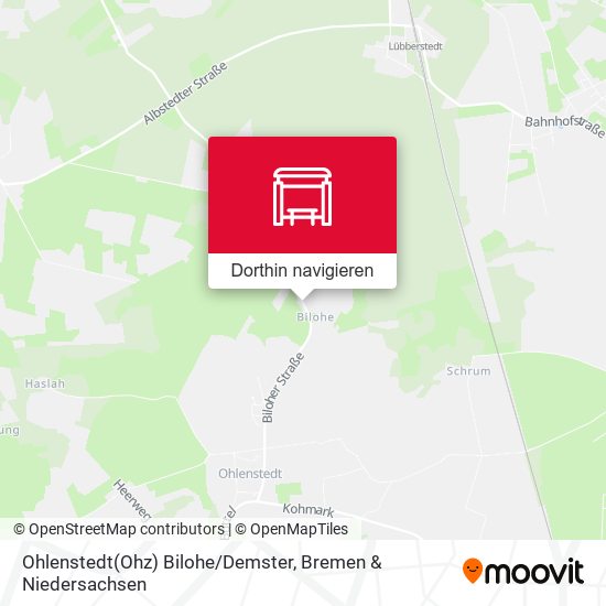 Ohlenstedt(Ohz) Bilohe/Demster Karte
