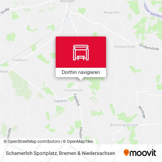 Schamerloh Sportplatz Karte