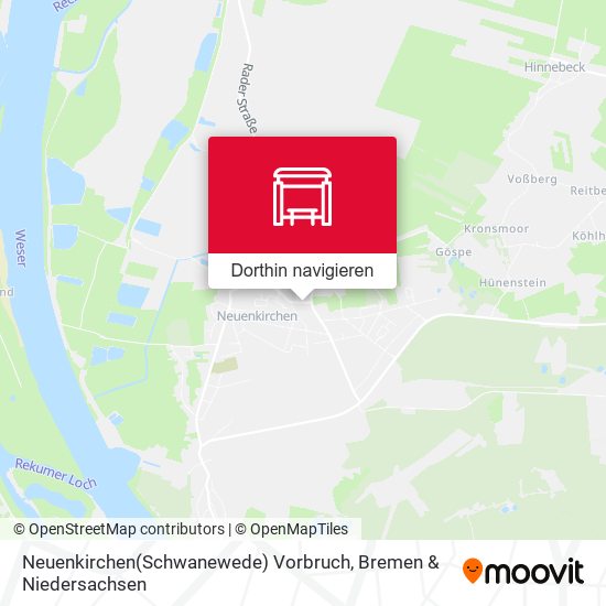 Neuenkirchen(Schwanewede) Vorbruch Karte