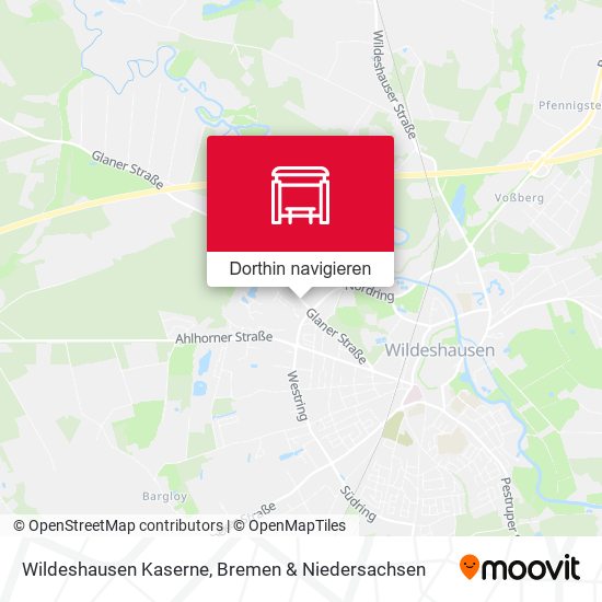 Wildeshausen Kaserne Karte