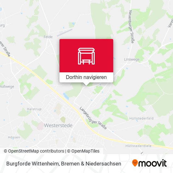 Burgforde Wittenheim Karte