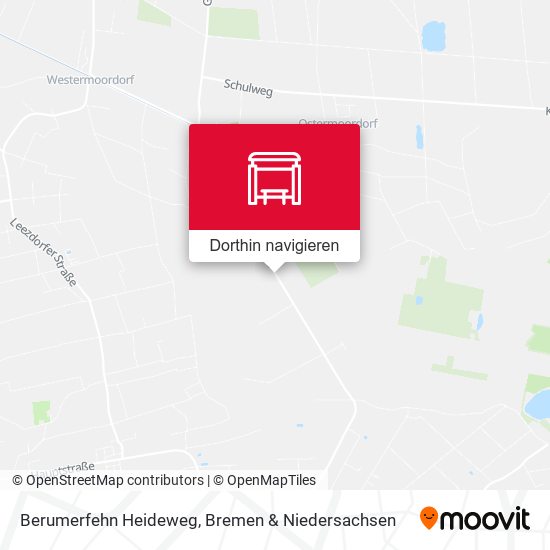 Berumerfehn Heideweg Karte