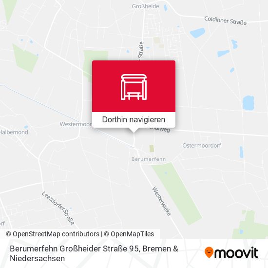 Berumerfehn Großheider Straße 95 Karte