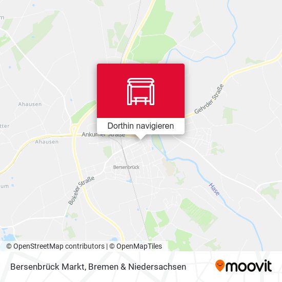 Bersenbrück Markt Karte