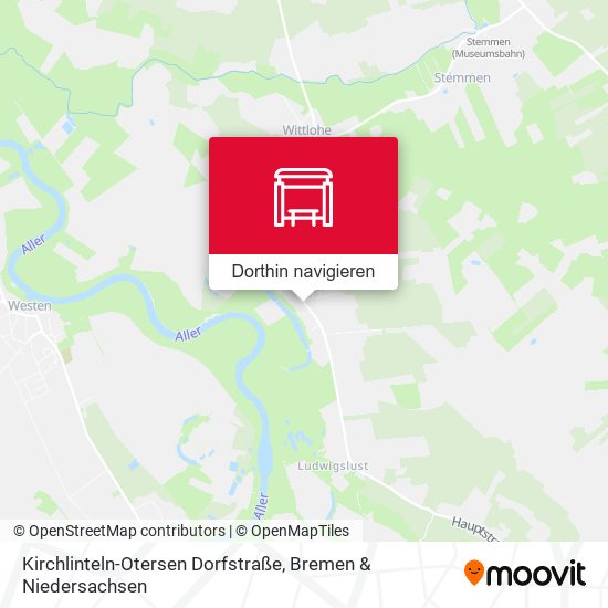 Kirchlinteln-Otersen Dorfstraße Karte