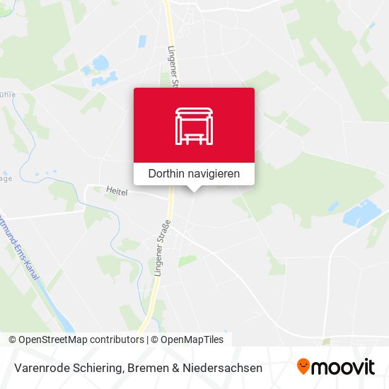 Varenrode Schiering Karte