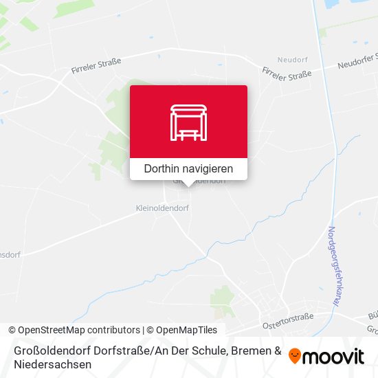 Großoldendorf Dorfstraße / An Der Schule Karte