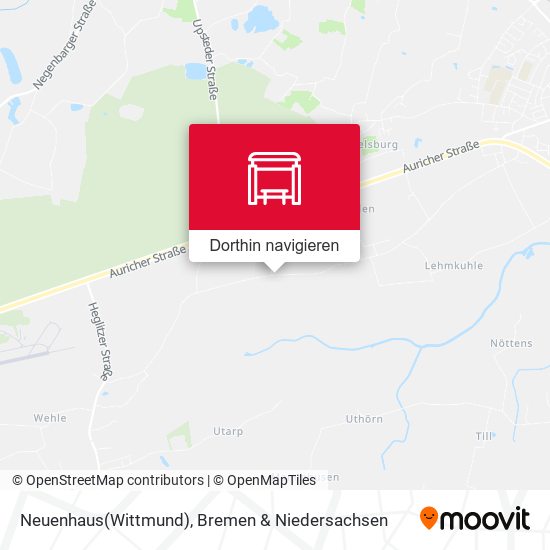 Neuenhaus(Wittmund) Karte