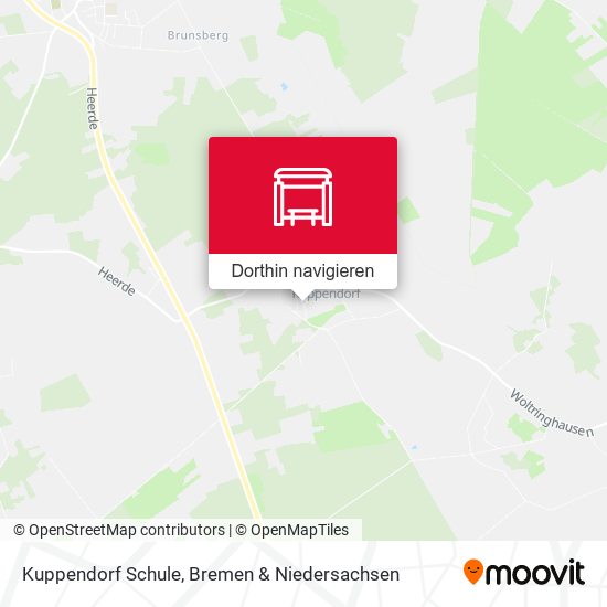 Kuppendorf Schule Karte