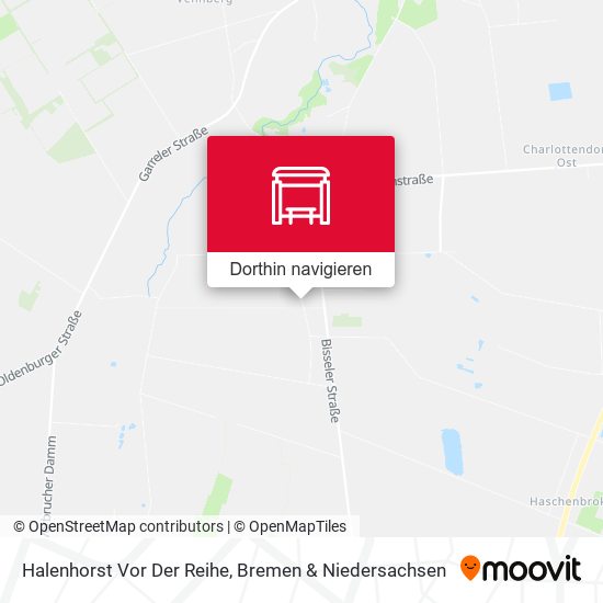 Halenhorst Vor Der Reihe Karte