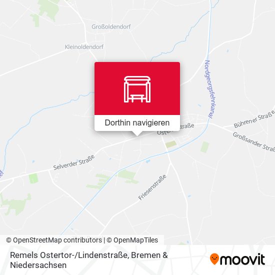 Remels Ostertor-/Lindenstraße Karte