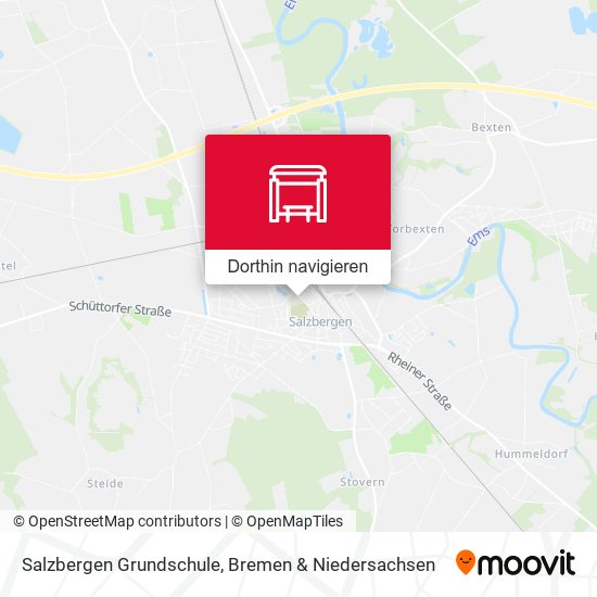 Salzbergen Grundschule Karte