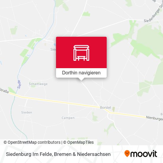 Siedenburg Im Felde Karte