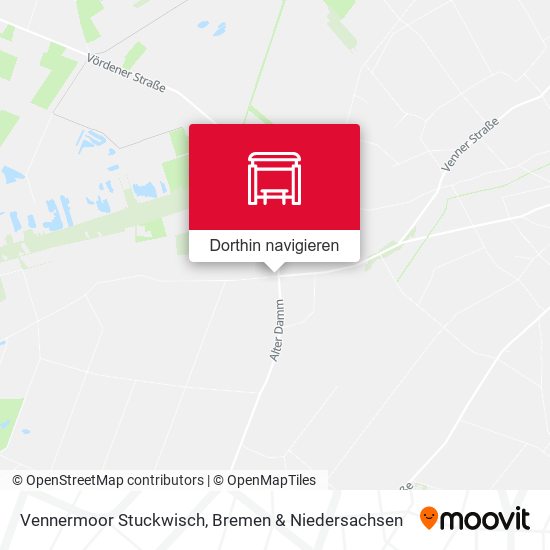 Vennermoor Stuckwisch Karte