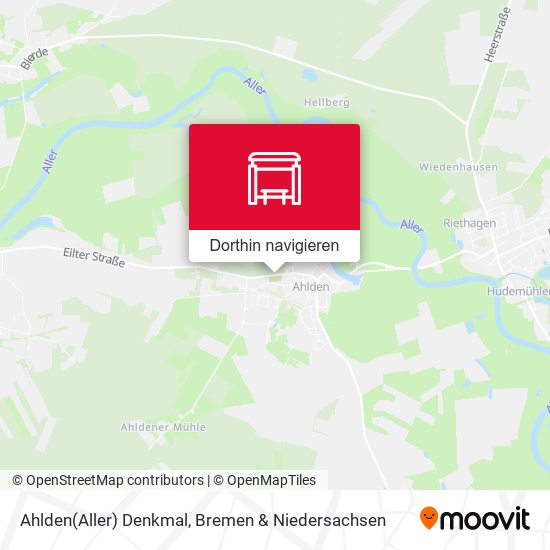Ahlden(Aller) Denkmal Karte