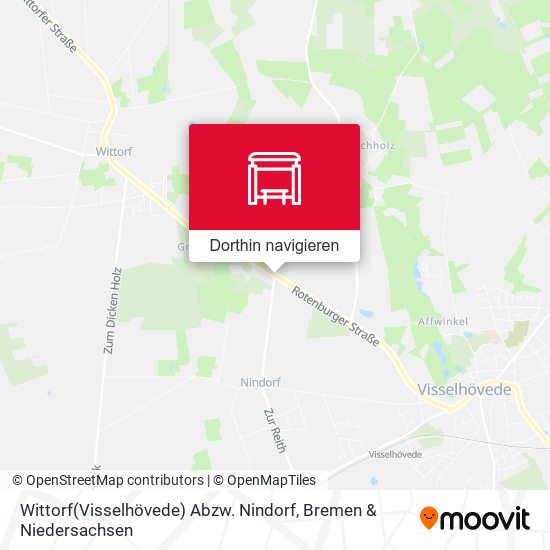 Wittorf(Visselhövede) Abzw. Nindorf Karte