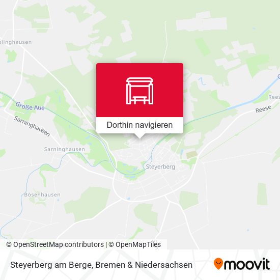 Steyerberg am Berge Karte