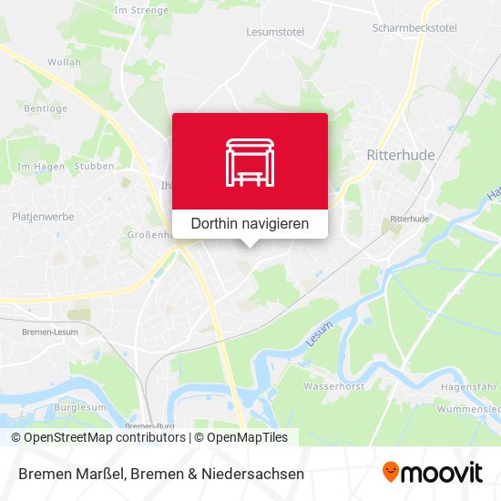 Bremen Marßel Karte