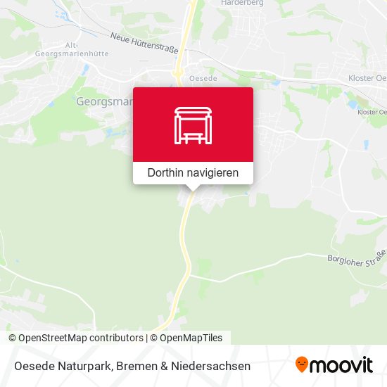 Oesede Naturpark Karte