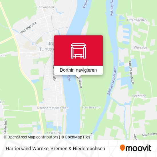 Harriersand Warnke Karte