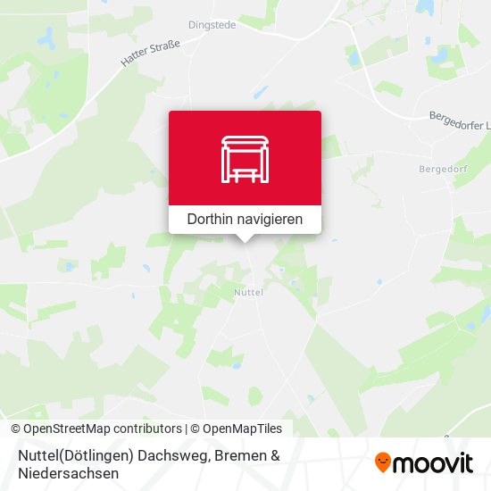 Nuttel(Dötlingen) Dachsweg Karte