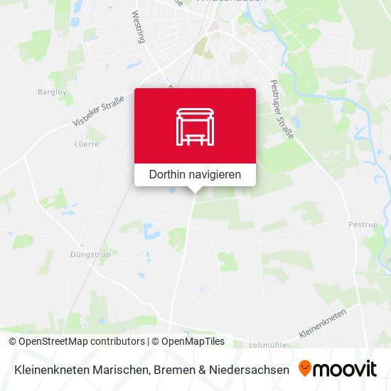 Kleinenkneten Marischen Karte