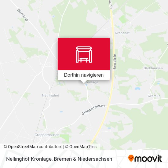 Nellinghof Kronlage Karte