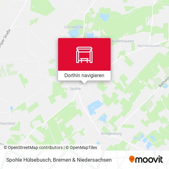 Spohle Hülsebusch Karte