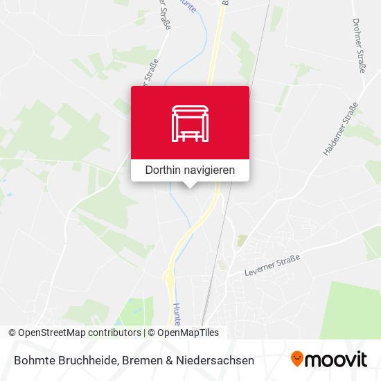 Bohmte Bruchheide Karte