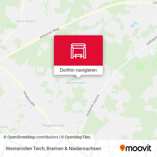 Westeroden Teich Karte