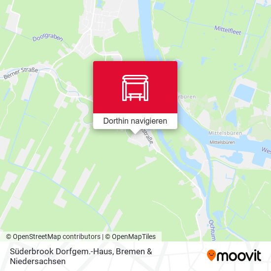 Süderbrook Dorfgem.-Haus Karte