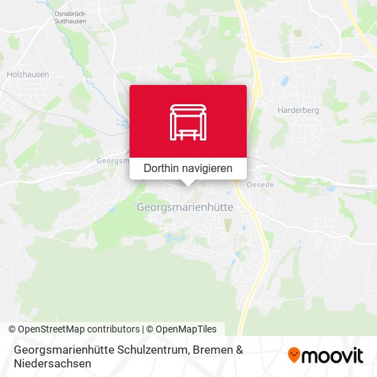Georgsmarienhütte Schulzentrum Karte