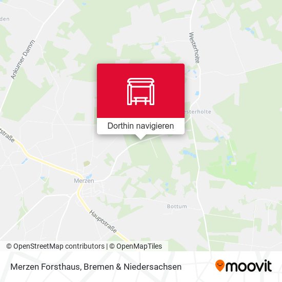 Merzen Forsthaus Karte