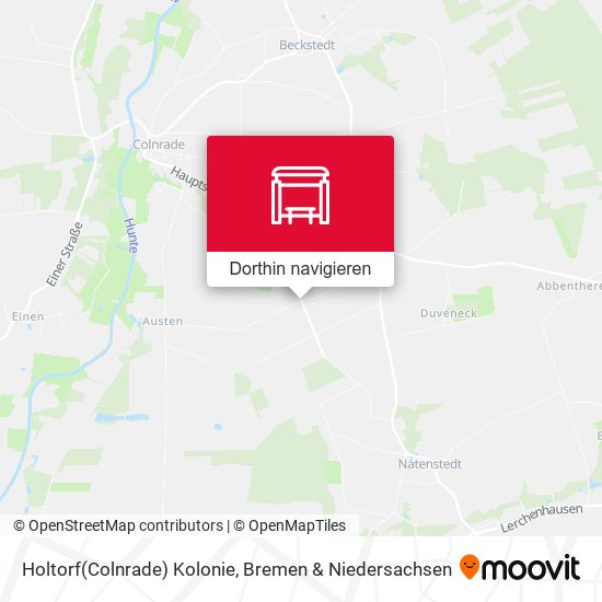 Holtorf(Colnrade) Kolonie Karte