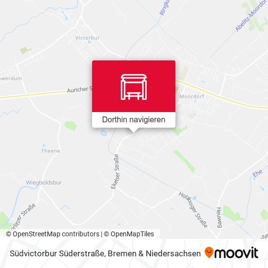 Südvictorbur Süderstraße Karte