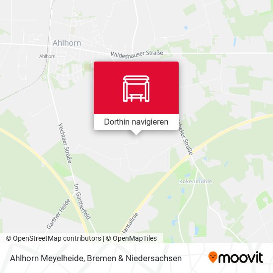 Ahlhorn Meyelheide Karte