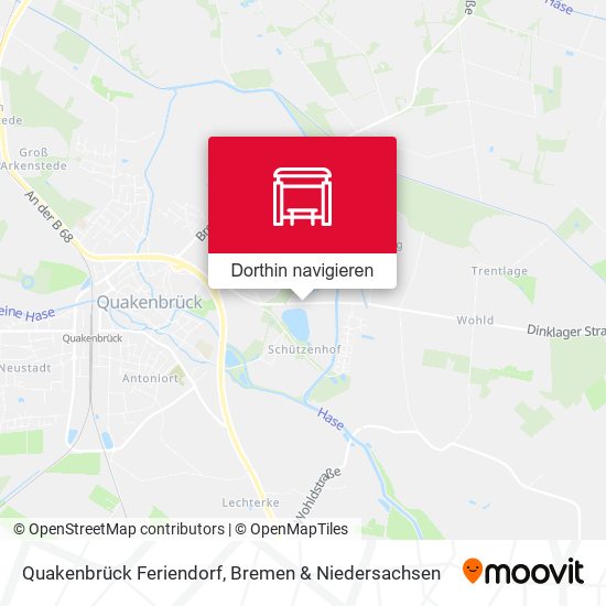 Quakenbrück Feriendorf Karte