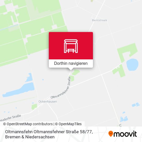 Oltmannsfehn Oltmannsfehner Straße 58 / 77 Karte
