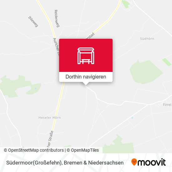 Südermoor(Großefehn) Karte