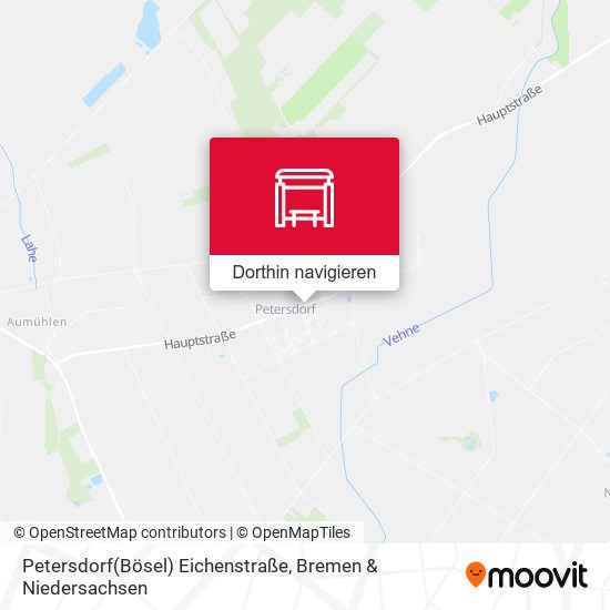 Petersdorf(Bösel) Eichenstraße Karte