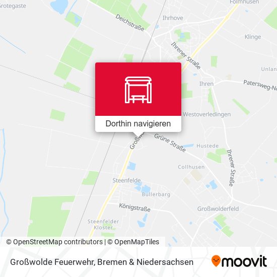 Großwolde Feuerwehr Karte